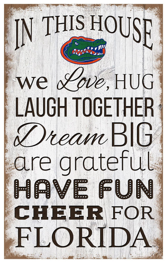 Fan Creations Home Decor University of Florida    In This House 11x19