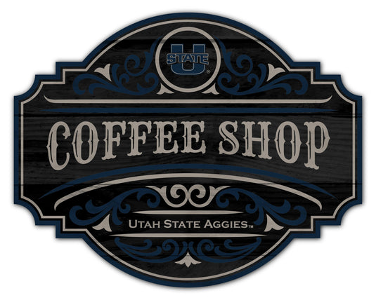 Fan Creations Home Decor Utah State Coffee Tavern Sign 24in