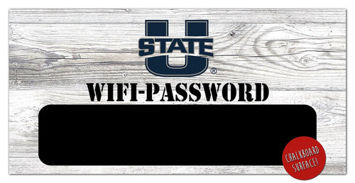 Fan Creations 6x12 Vertical Utah State Wifi Password 6x12 Sign