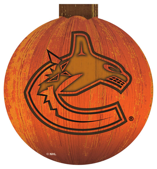 Fan Creations Decor Furniture Vancouver Canucks Halloween Wall Art 12in