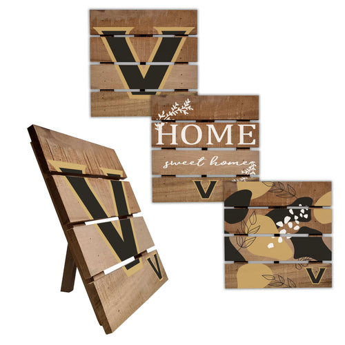 Fan Creations Home Decor Vanderbilt Trivet Hot Plate Set of 4 (2221,2222,2122x2)