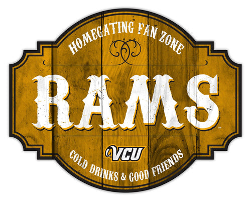 Fan Creations Home Decor VCU Homegating Tavern 12in Sign