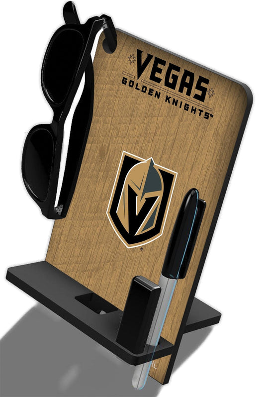 Fan Creations Wall Decor Vegas Golden Knights 4 In 1 Desktop Phone Stand