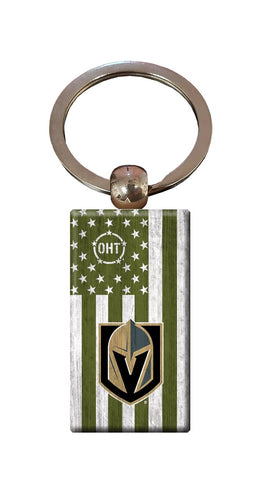 Fan Creations Home Decor Vegas Golden Knights  OHT Flag Keychain