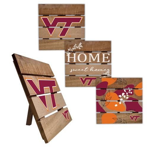 Fan Creations Home Decor Virginia Tech Trivet Hot Plate Set of 4 (2221,2222,2122x2)