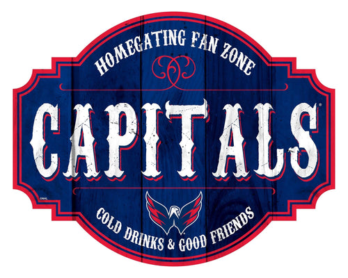 Fan Creations Home Decor Washington Capitals Homegating Tavern 12in Sign