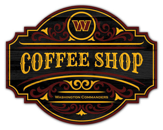 Fan Creations Home Decor Washington Commanders Coffee Tavern Sign 24in