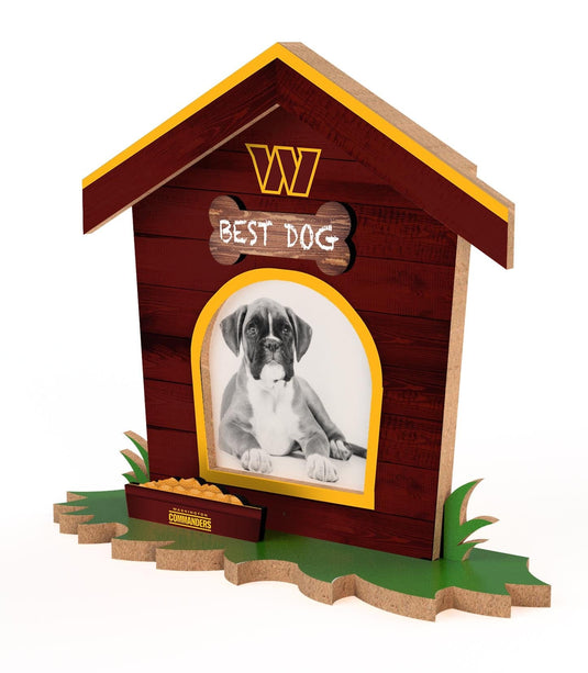Fan Creations Home Decor Washington Commanders Dog House Frame