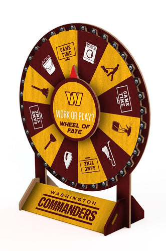 Fan Creations Desktop Washington Commanders Wheel of Fate