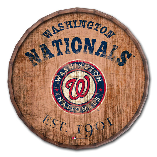 Fan Creations Home Decor Washington Nationals  24in Established Date Barrel Top