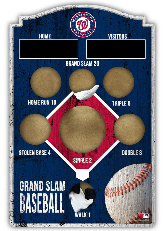 Fan Creations Gameday Games Washington Nationals Baseball Bean Bag Toss