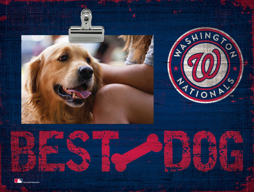 Fan Creations Desktop Stand Washington Nationals Best Dog Clip Frame