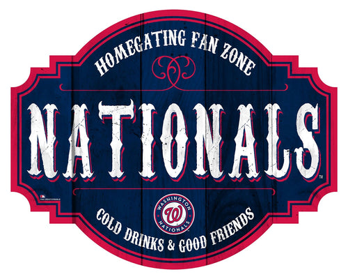 Fan Creations Home Decor Washington Nationals Homegating Tavern 12in Sign