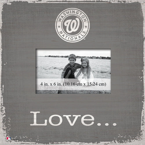 Fan Creations Home Decor Washington Nationals  Love Picture Frame