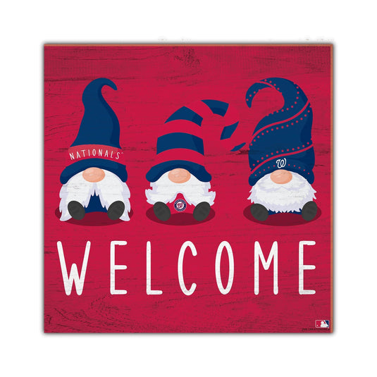 Fan Creations Home Decor Washington Nationals   Welcome Gnomes