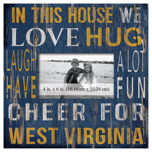 Fan Creations Home Decor West Virginia  In This House 10x10 Frame