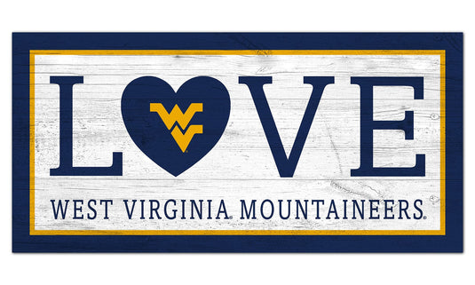Fan Creations 6x12 Sign West Virginia Love 6x12 Sign