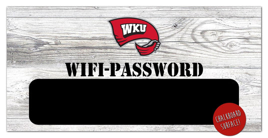 Fan Creations 6x12 Vertical Western Kentucky Wifi Password 6x12 Sign