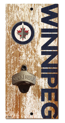 Fan Creations Home Decor Winnipeg Jets  Bottle Opener