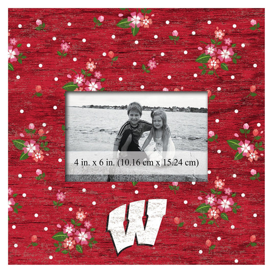 Fan Creations 10x10 Frame Wisconsin Floral 10x10 Frame