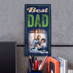 Fan Creations Web 2 Print Best Dad Customizable Sign