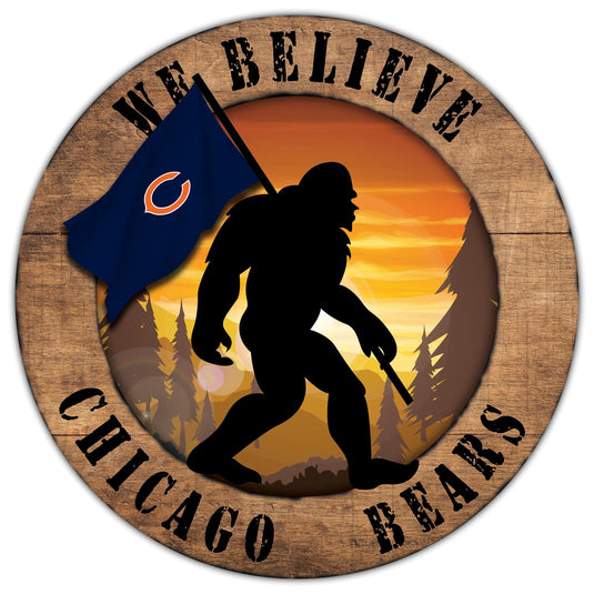 Fan Creations NFL Big Foot -We Believe
