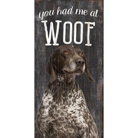 Load image into Gallery viewer, Fan Creations 6x12 Pet You Had Me At Woof 6x12
