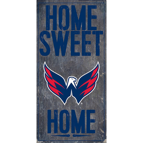 Fan Creations 6x12 Vertical Washington Capitals Home Sweet Home 6x12