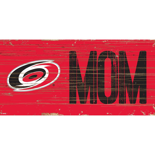 Fan Creations 6x12 Horizontal Carolina Hurricanes MOM 6x12 Sign