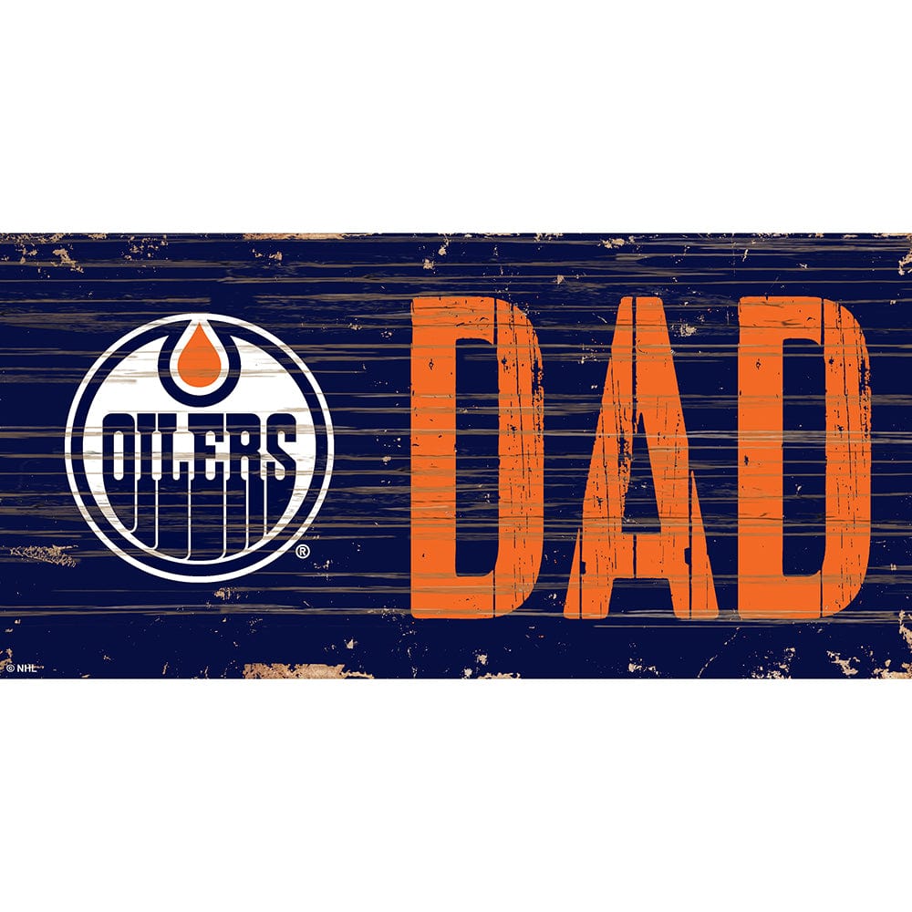 Edmonton Oilers DAD 6x12 Sign – Fan Creations GA