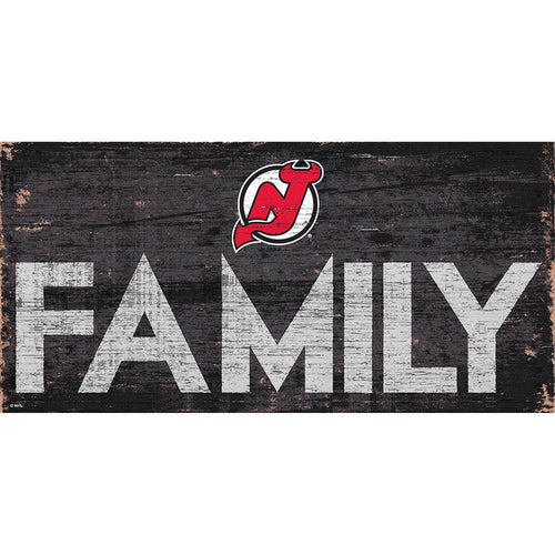 Fan Creations 6x12 Vertical New Jersey Devils Family 6x12