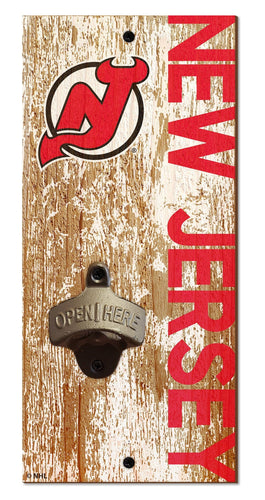 Fan Creations Home Decor New Jersey Devils  Bottle Opener