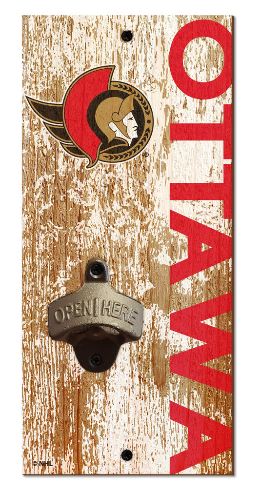 Fan Creations Home Decor Ottawa Senators  Bottle Opener