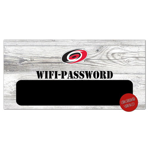 Fan Creations 6x12 Horizontal Carolina Hurricanes Wifi Password 6x12 Sign