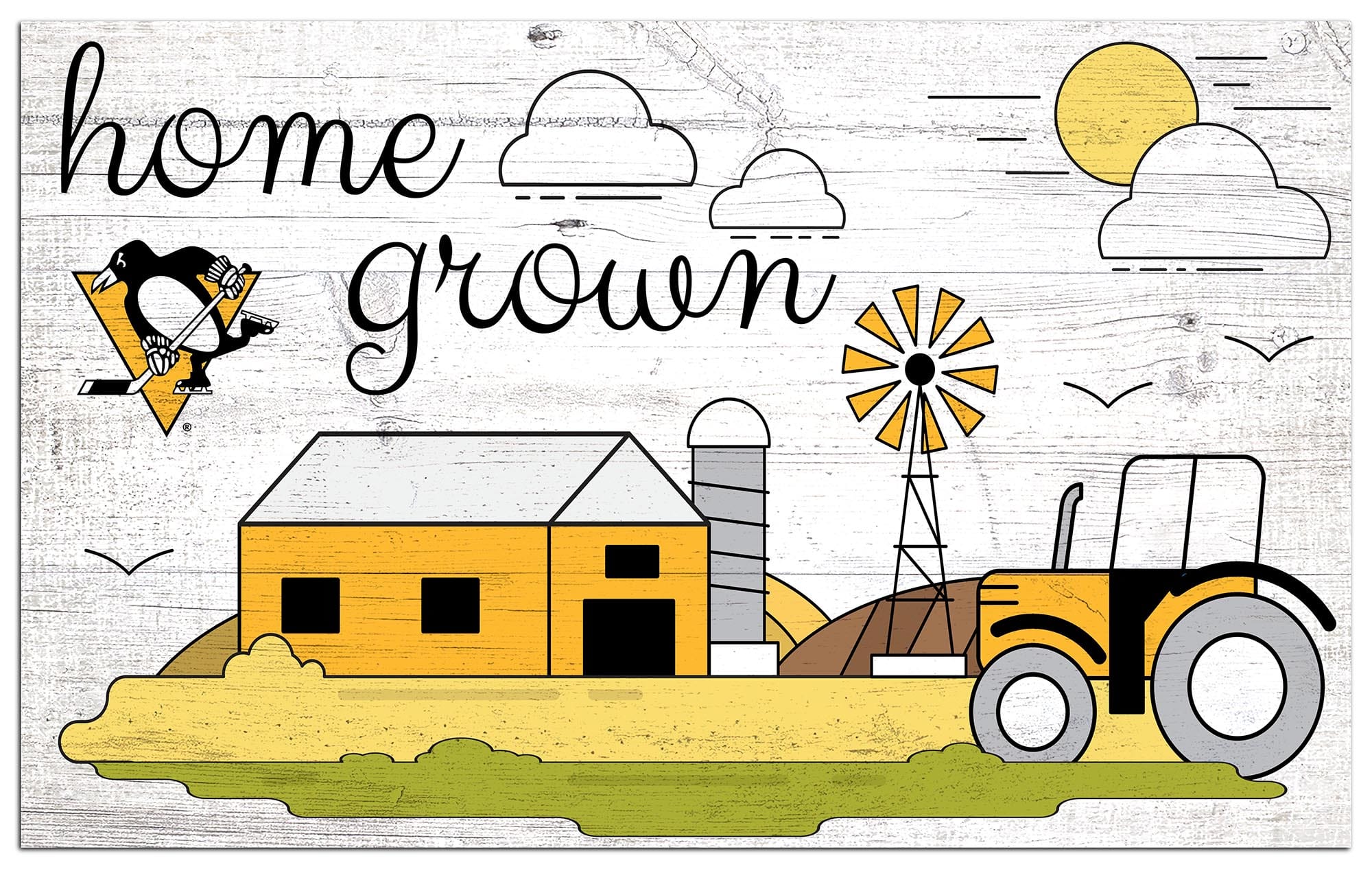 fan creations Pittsburgh Penguins Home Grown 11x19 Store | Hots, image size:2000x1266