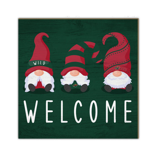 Fan Creations Home Decor Minnesota Wild   Welcome Gnomes