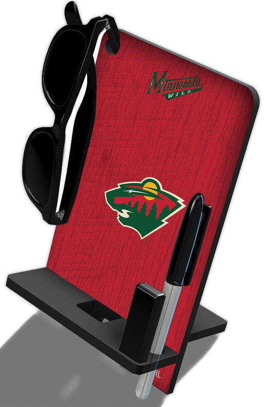 Fan Creations Wall Decor Minnesota Wild 4 In 1 Desktop Phone Stand