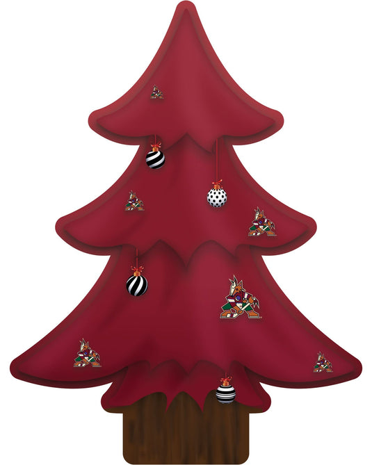 Fan Creations Desktop Tree Arizona Coyotes Team Color Desktop Tree 12in