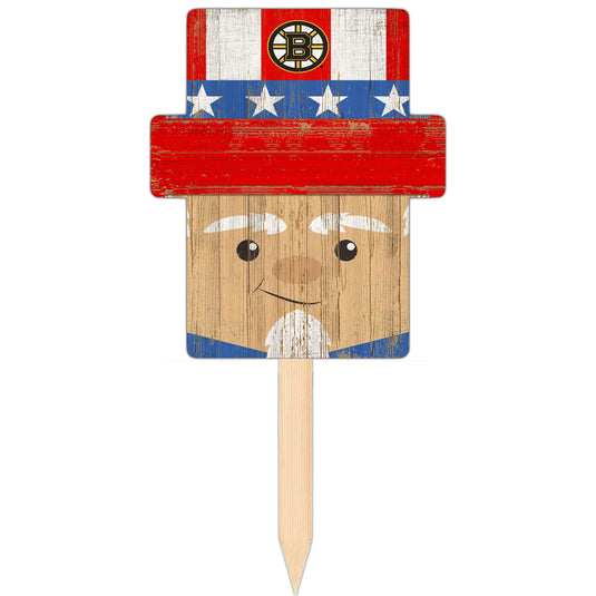 Fan Creations Holiday Home Decor Boston Bruins Uncle Sam Head Yard