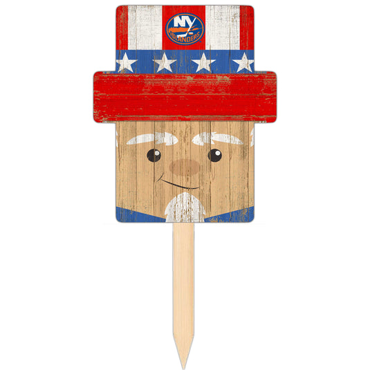 Fan Creations Holiday Home Decor New York Islanders Uncle Sam Head Yard