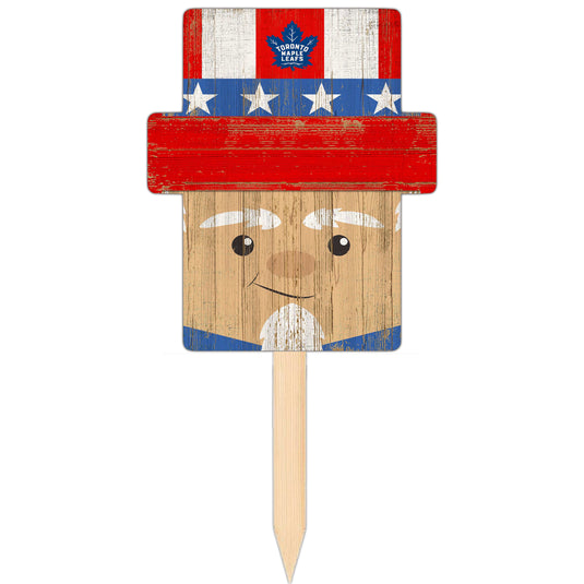 Fan Creations Holiday Home Decor Toronto Maple Leafs Uncle Sam Head Yard