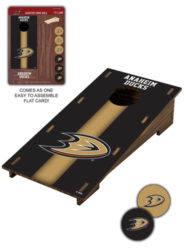 Fan Creations Desktop Stand Anaheim Ducks Desktop Cornhole