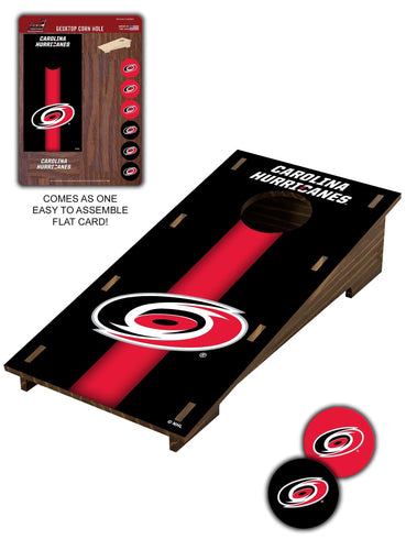 Fan Creations Desktop Stand Carolina Hurricanes Desktop Cornhole