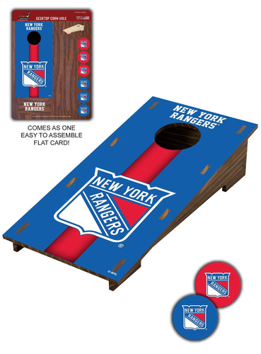 Fan Creations Desktop Stand New York Rangers Desktop Cornhole