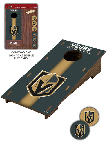 Fan Creations Desktop Stand Vegas Golden Knights Desktop Cornhole