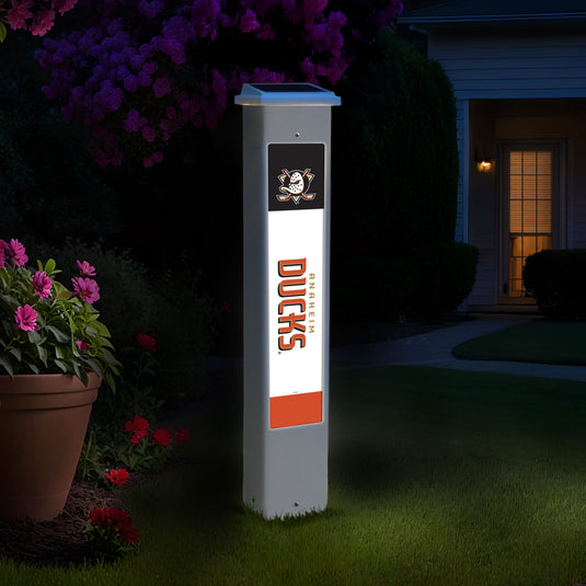 Fan Creations NHL Team Glow Post - Anaheim Ducks