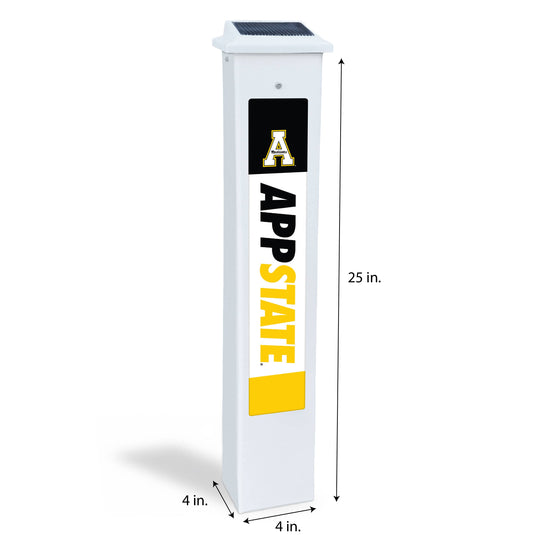 Fan Creations NCAA Team Glow Post - Appalachian State