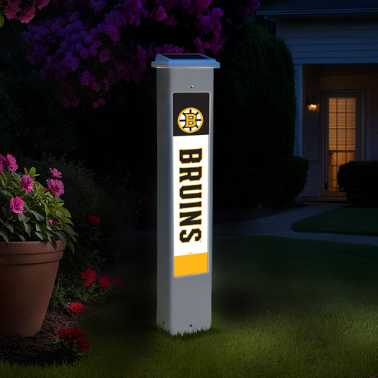 Fan Creations NHL Team Glow Post - Boston Bruins
