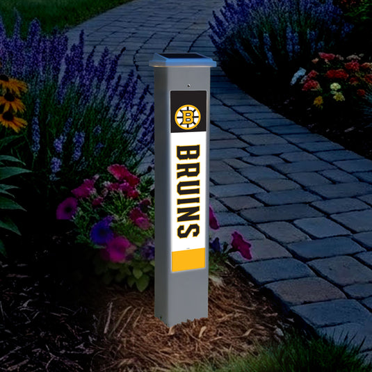 Fan Creations Glow Post NHL Team Glow Post - Boston Bruins