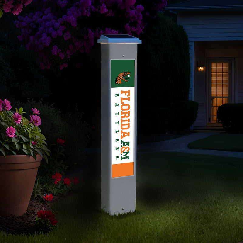 Load image into Gallery viewer, Fan Creations NCAA Team Glow Post - Florida A&amp;M
